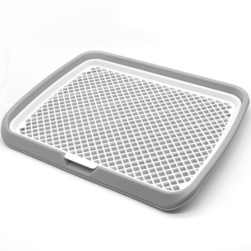 Large Dog Toilet with Anti-Splash Post – Easy To Clean Tray for Medium and Large Dogs