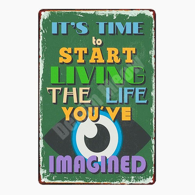 Funny Words Vintage Metal Plate for Home Decor, Believe In Your Selfie, Retro Tin Signs, Pub, Bar, Cafe, Wall Art Poster,30x20cm