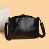 100% Genuine Leather Women Tote Bag Cowhide Leather Solid Color Shoulder Messenger Bag High Quality Commuting Handbag Sac A Main