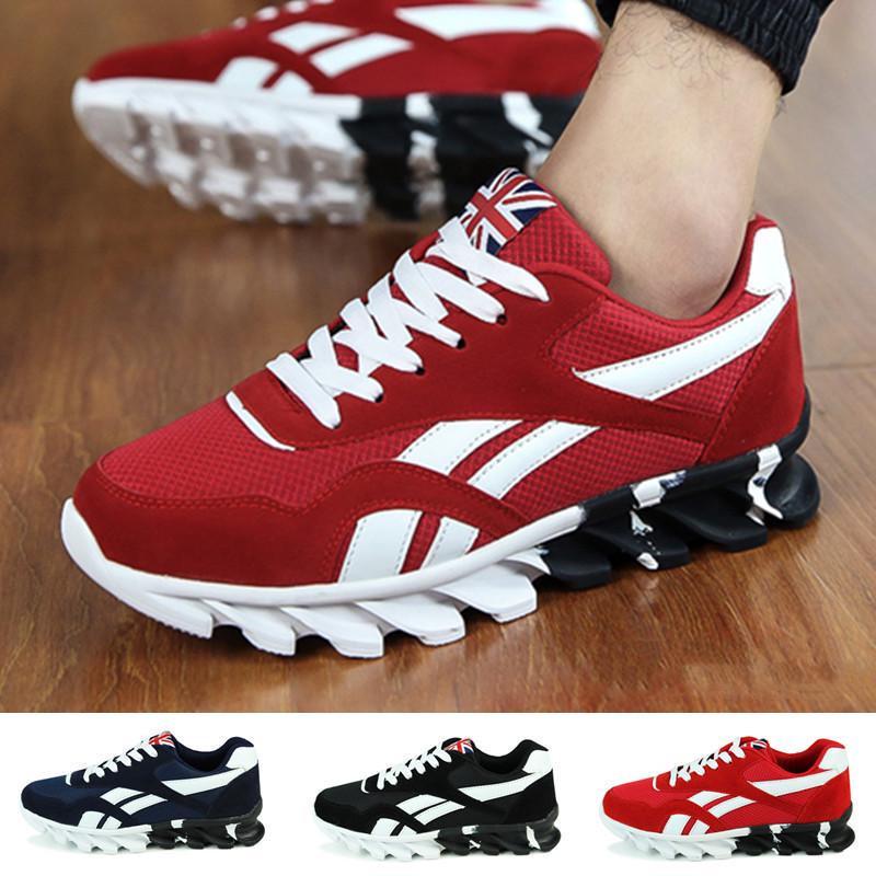 Table Tennis Sneakers Mens Womens Classic Blue//Red Tennis Shoes Sports Shoes