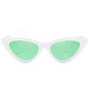 Women Narrow Fashion UV400 Multi Color Goggles Plastic Frame Eye Protection Glasses
