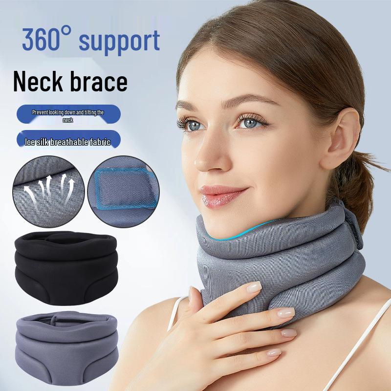 Japanese Adjustable Neck Brace: Breathable, High-Elastic Support for Cervical Spine and Head Posture