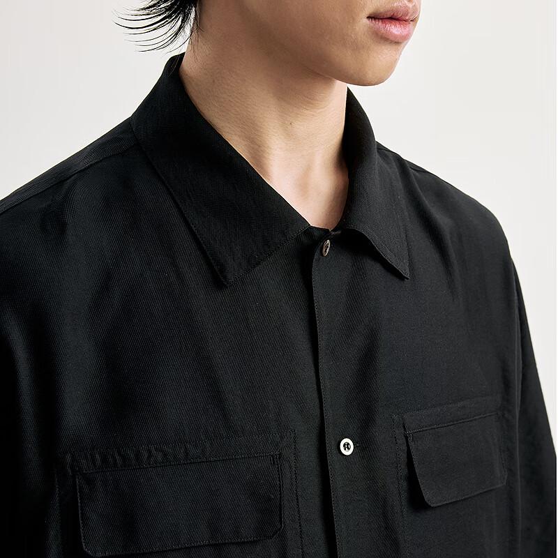 Men's Loose Fit Short-Sleeved Lapel Shirt