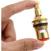 1/2" Replacement Brass Ceramic Disc Tap for VALVE Quarter Turn Cartridges Gland Insert 20 Teeth Bathroom Faucet Accessor