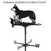 Retro Farm Scene Garden Stake Weathervane Professional Measuring Tools Patio