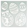 Openwork Stickers with Glitter EASTER WN9326