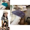 Chic Vintage-inspired Beret Rabbit Fur Blend Warm Winter Hat Casual Fashion Statement