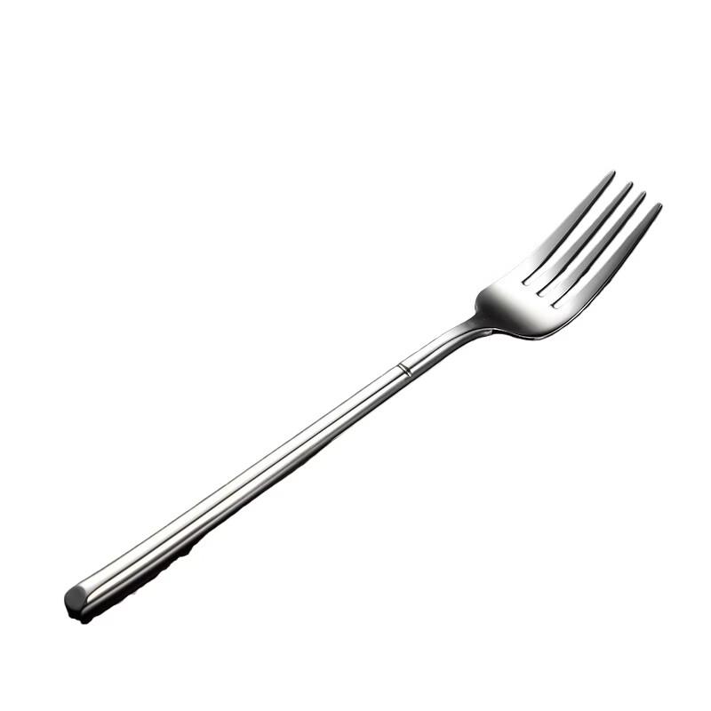 Qianxing 304 Stainless Steel Square Handle Dessert Forks