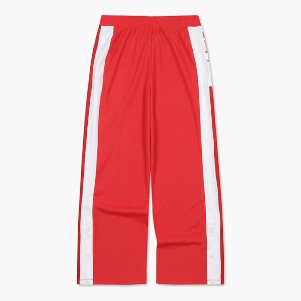 Le Coq Sportif [saLe][70  Off] Sunday Wide Track Pants Red   Qp123tfp32   Unisex
