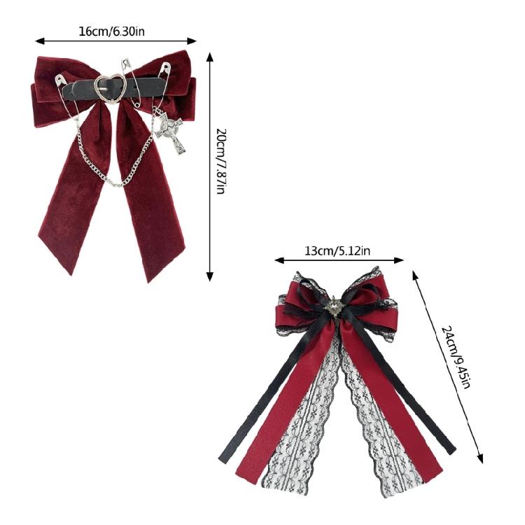 Stilvolle Schleifen Haarteil Mode Haarschmuck Haarnadel Einzigartige Haarspange für Hochzeiten und Bühnenauftritte