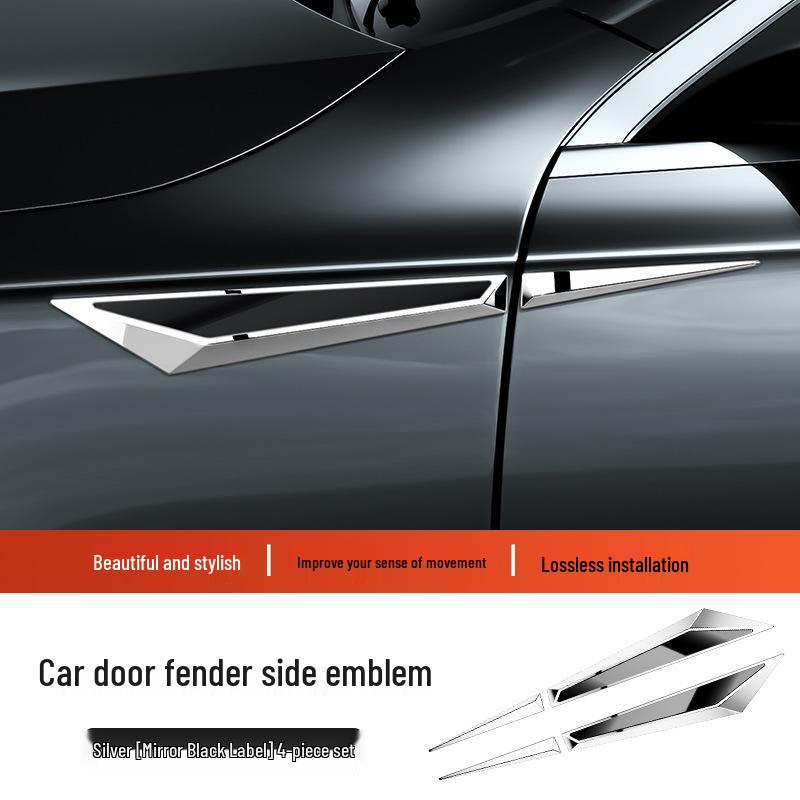 Bestune Fender Blade Emblem for NAT/B70/T99/M9/T77/T55/E01 Cars