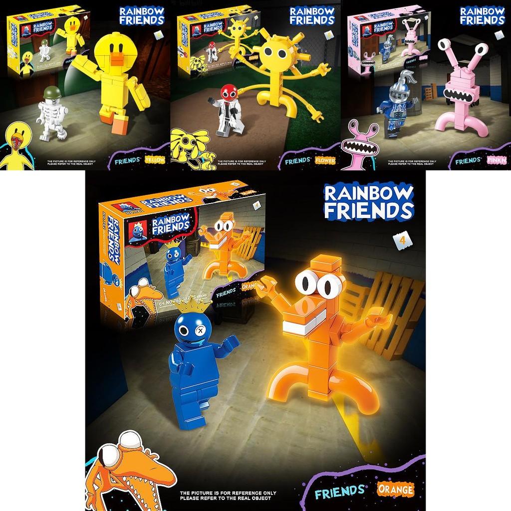 Roblox Rainbow Friends Monster Game Character Building Block 8pcs Set Kid Toy For Children And Gift