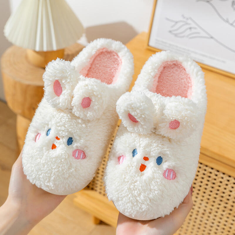 Теплые меховые тапочки Bibbidi Зимние домашние тапочки на мягкой подошве Blue