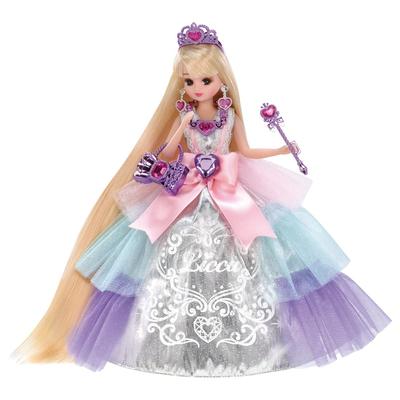 TAKARA TOMY Lalka Dream Fantasy Platinum Long Księżniczka Licca-chan Licca-chan