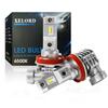 XELORD H11 LED Headlight, Integrated Fanless, For H8, H9, H16, H11, LED Bulb, Equipped
