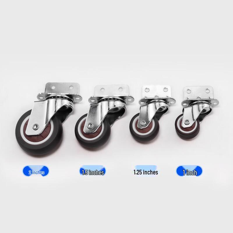 JNL L-Shape Swivel Caster Wheels for Furniture