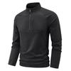 Quick Dry Men's Polo Shirt Stand Collar Pullover Male Long Sleeve Half Zipper Spring Big Size Plus Large Sport Golf