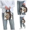 Tired Hedgehog Insulated Lunch Bag for Kids School Cooler Thermal Food Box Tote Portable Lunch Boxes Container