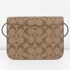 Coach Shoulder Bag IMDJ8 #C5592 Khaki/White [Used]