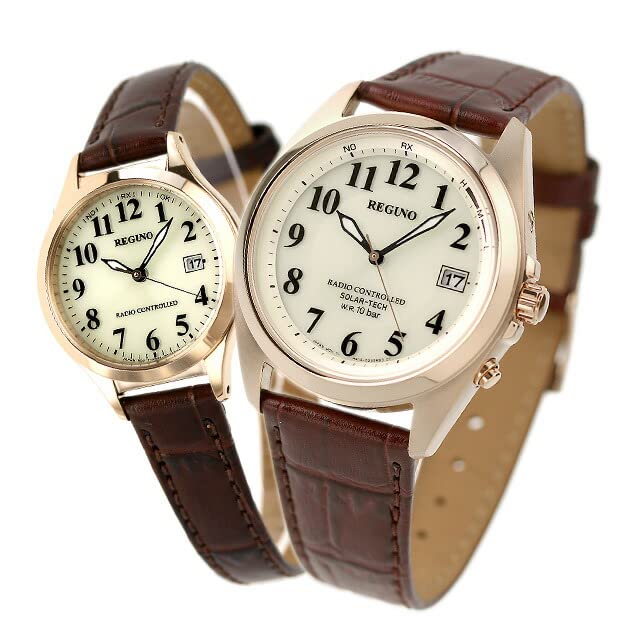 

[Citizen] CITIZEN Watch Pair Watch Collection Radio Solar Couple Anniversary KS3-123-80 KS1-228-30 Men s Women s