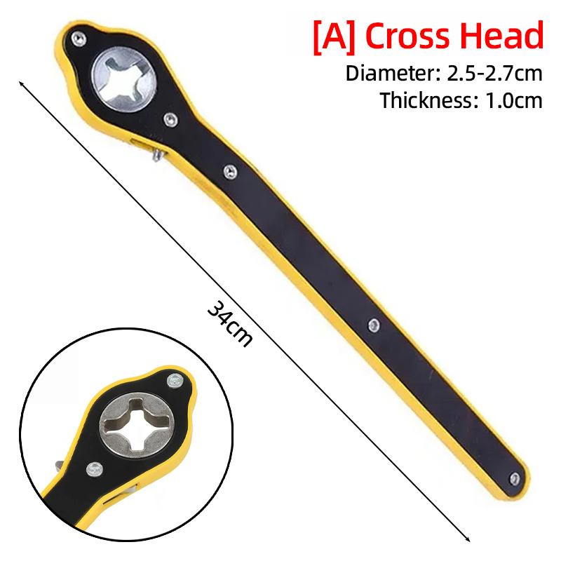 

Автомобильный трудосберегающий ключ с храповым механизмом двойного назначения, ножничный гаечный ключ, гаечный ключ для гаражных шин, гаечный ключ с ручкой, инструмент для авторемонта