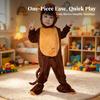 Monkey Costume Playful Animal Jumpsuit Fun for Children