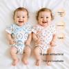 Babyprints Newborn Short Sleeve Cotton Bodysuit