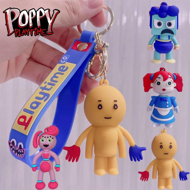 Poppy Playtime Keychains Mommy Long Legs Keyring Figures Gift
