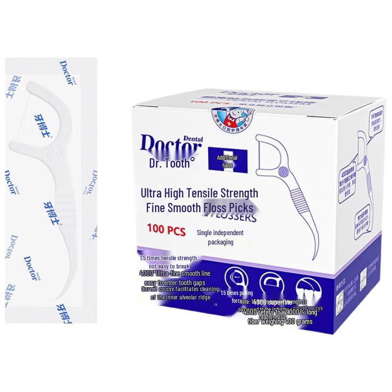 

Dr. B Ultra-Strong Dental Floss Picks