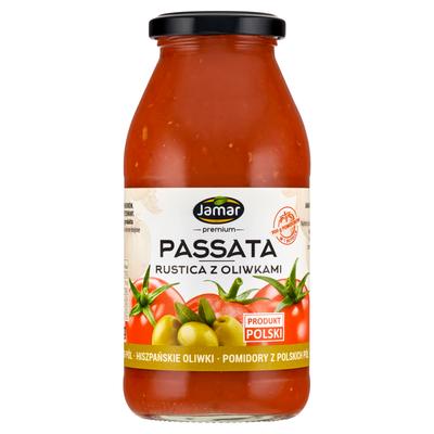Jamar Passata Rustica Premium con Olive 500 G