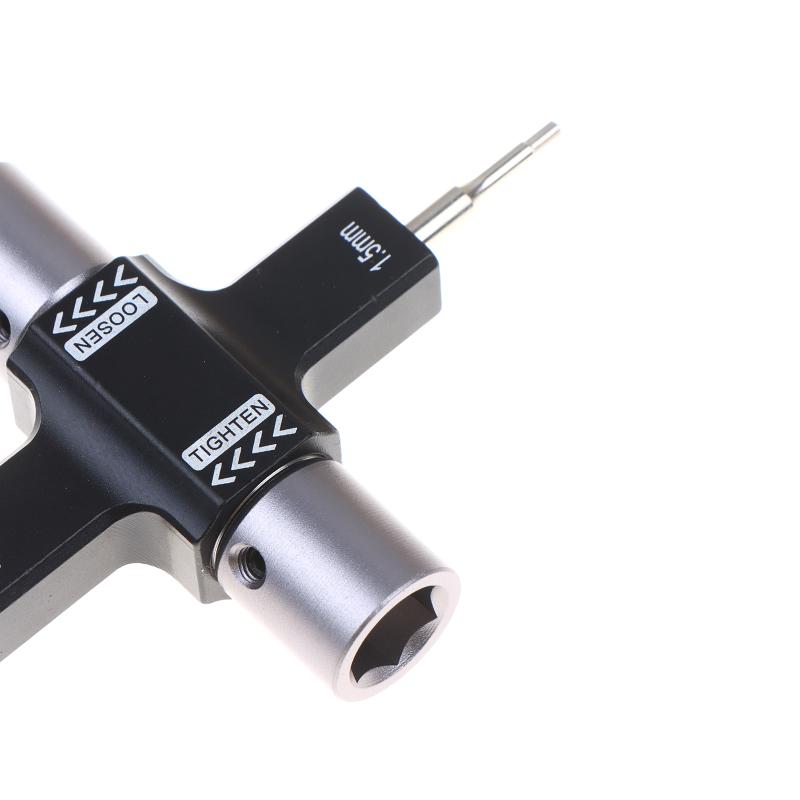 M5 Ratchet Wrench Screw Nut 1.5-2.5MM Hex Driver for RC Propeller Motor Quick Change Assembly