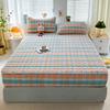 Sleeping Grid Skin Friendly Pure Cotton Thick Bed Sheet