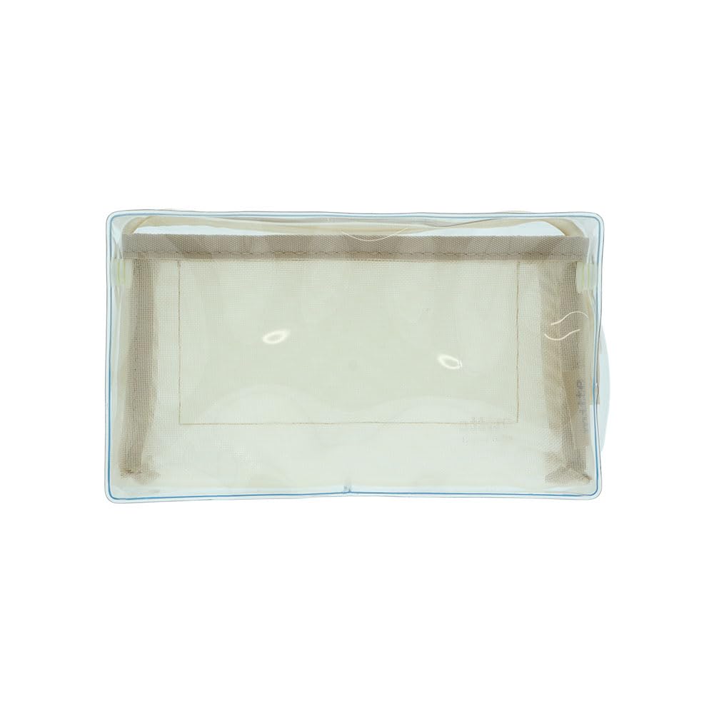Stationery Clear S2339234 Sun-Star Multi-functional Pouch, Mesh, Mitte, Off-White,