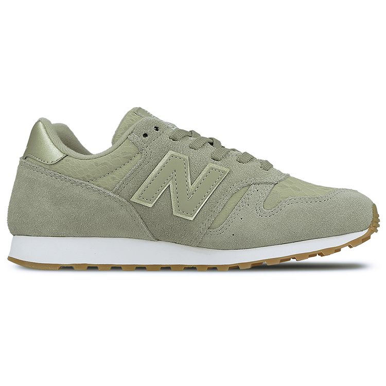 New Balance Nb 373 Comfortable Fabric Synthetic Leather Low Top Running Shoes Women sneaker Dark-Gray WL373MIW