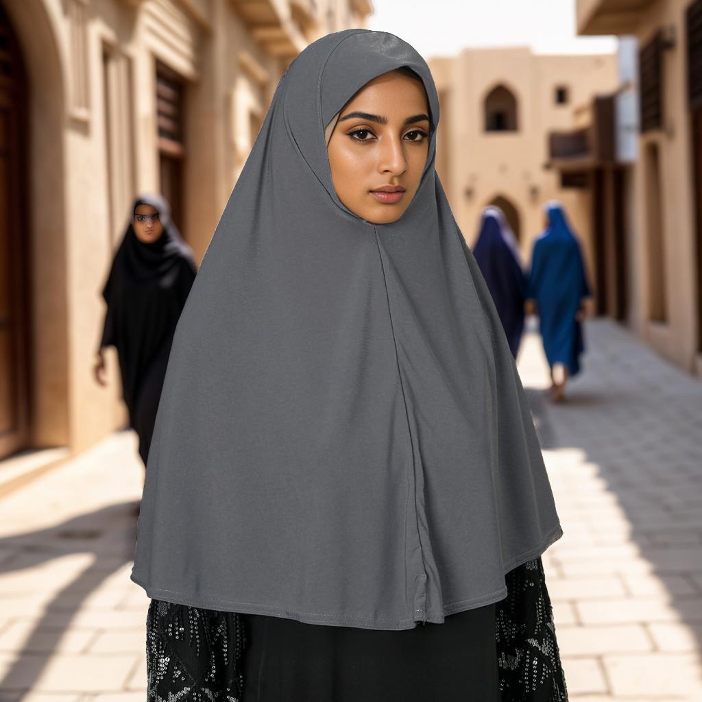 New Mulism Hijab Scarf For Women Hemp Headscarf Wraps Solid Headband Turban Prayer Shawls Malaysia Scarf Middle East Amira Caps