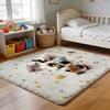 Floor Mat Soft Flannel Rug Non Slip Absorbent Mat for Bathroom Bedroom Home Decor Azur Lane Anime Cartoon