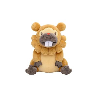 Pokémon Center Original Plush Toy: Pokémon Fit Bidoof 12.9 X 10 X 8.5 Cm (H X W X D)
