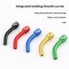 Universal Fit Aluminium Alloy Bike V Brake Cable Guide Pipe Wear Resistant Bend Hose Tube for All Kinds of Bicycles Repair