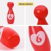 Kids' Interactive Digital Bowling Set for Ages 3+ - Indoor Parent-Child Educational Sports Toy