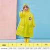 Kids' Academy Style Cartoon Raincoat with Invisible Backpack Feature
