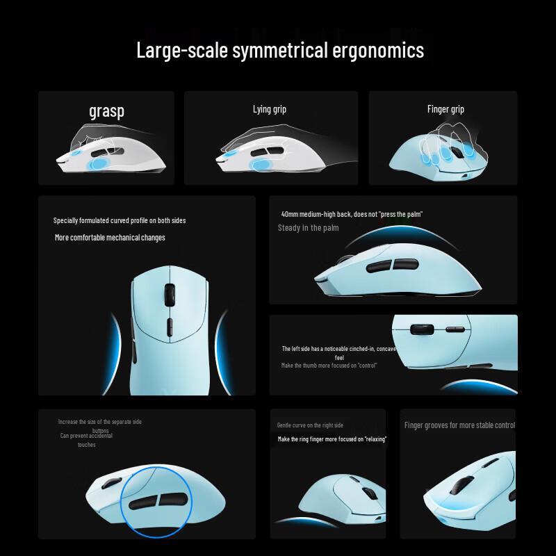 Rapoo VT7 V2 Dual-Mode Wireless Gaming Mouse