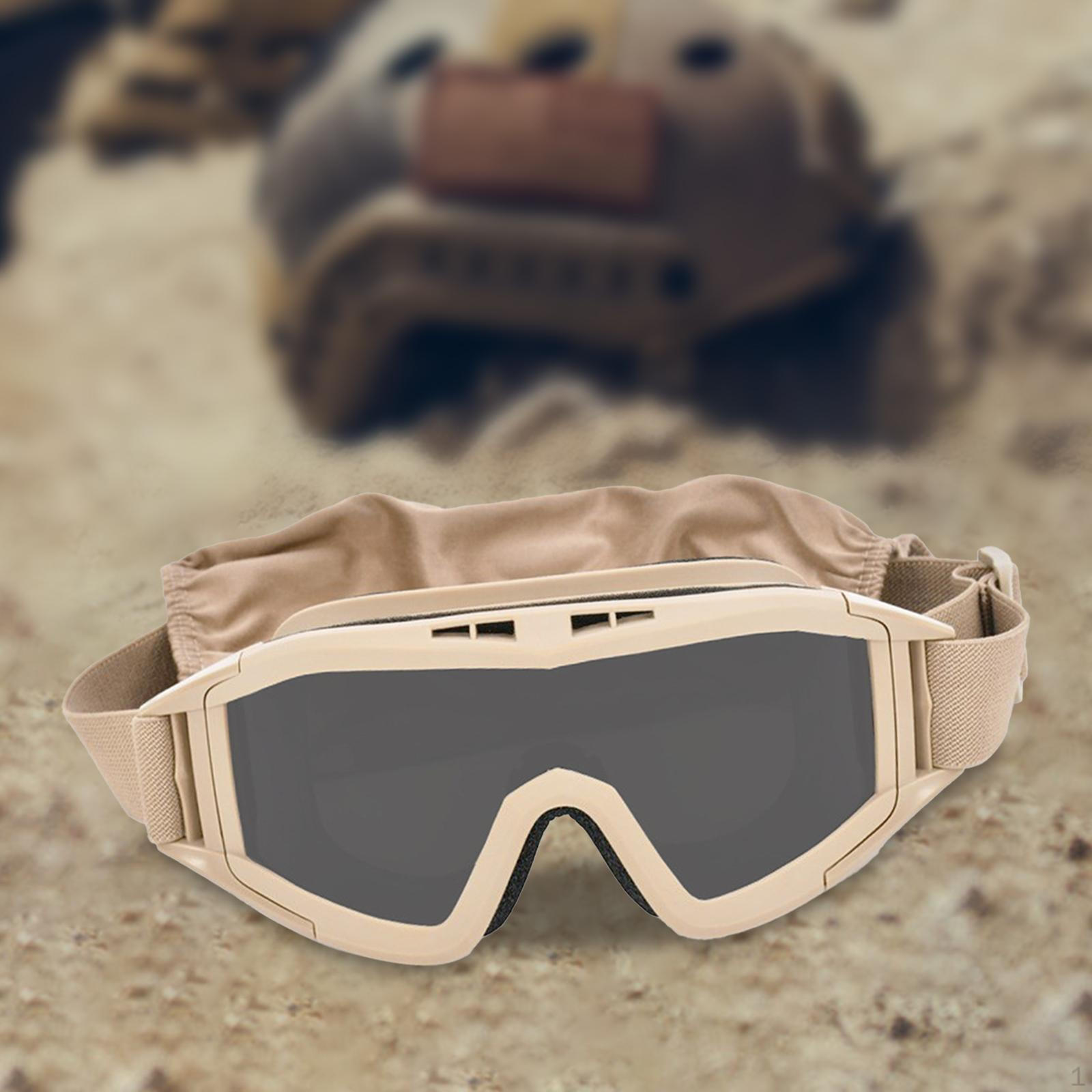 

High-Performance Sports Goggles for Enhanced Eye Protection Khaki
