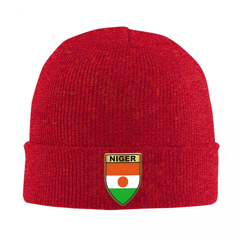 Niger Country Flag Beanie Hats Knit Hat Gym Warm Soft Adult Unisex Caps Autumn Design Street YK Bonnet Hats Birthday Gift