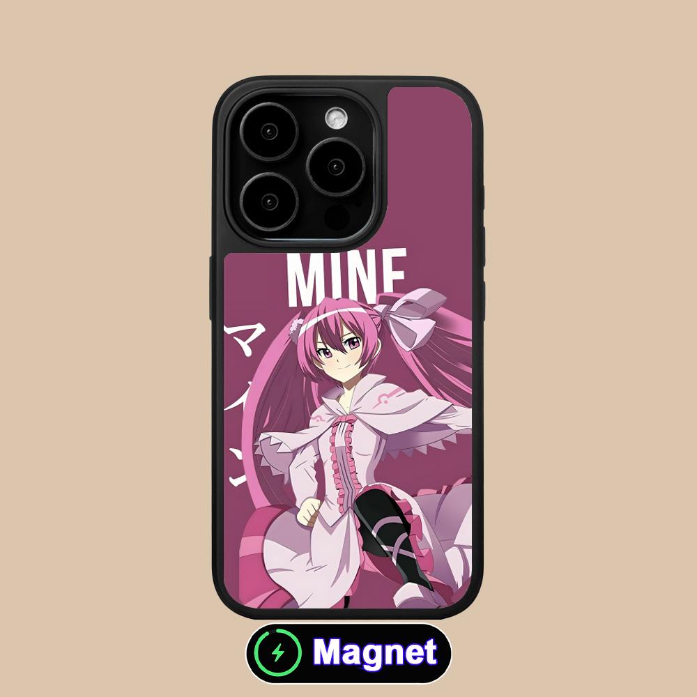 

Akame Ga Kill Mine Phone Case for iPhone 17 16 15 14 13 12 11 Air Pro Max Plus Matte Surface Magsafe Cover iPhone 11