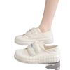 Maternity shoes spring and summer outer wear feet puffy loose soft sole white canvas shoes