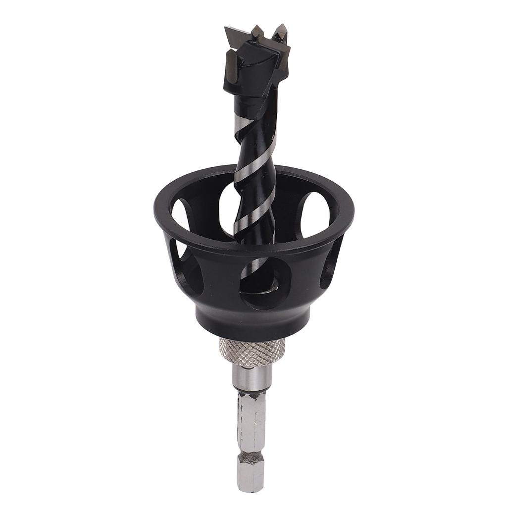 Dog Hole Chamfer Tool Set 19mm Drill Bit Vertical Drilling Locator Bench Dog Hole Chamfer Reamer