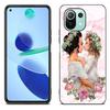 Baby Mom Girl Boy mramorové pouzdro pro Xiaomi Mi 11 Lite NE 11i 10T 11T Pro A2 A3 Lite POCO F3 M3 M4 C31 X3 Pro NFC GT černý kryt