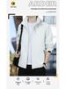 Men's Spring/Autumn Windbreaker with Detachable Hood - Waterproof, Windproof, Breathable Jacket for Outdoor and Casual Wear