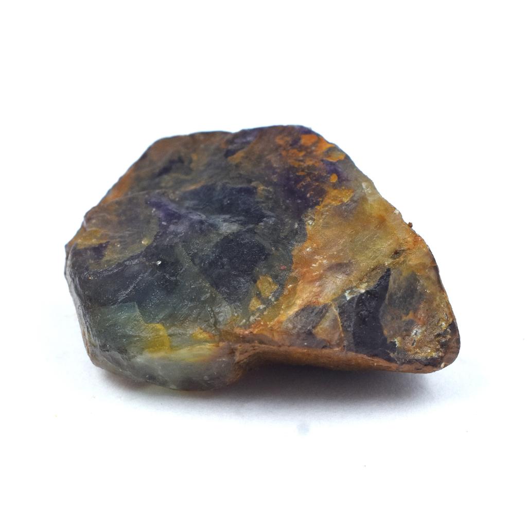 Fluorite Multi Color 190.70 Ct Uncut Raw Rough Loose Natural Gemstone