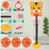 Adjustable Children's Basketball Hoop for Early Education - Outdoor Toy Stand with Height Customization